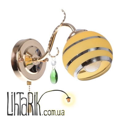 LK-244W/1 E14 FG Бра с выключателем (Brille L66-020)