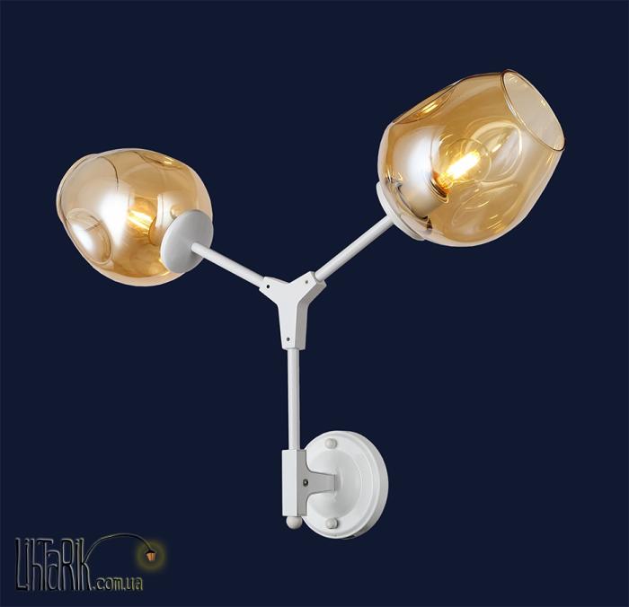 Levistella Настенный светильник 756LWPR0231-2WH BR (756LWPR0231-2WH+BR)