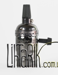 Levistella Алюминиевый патрон с выключателем черный