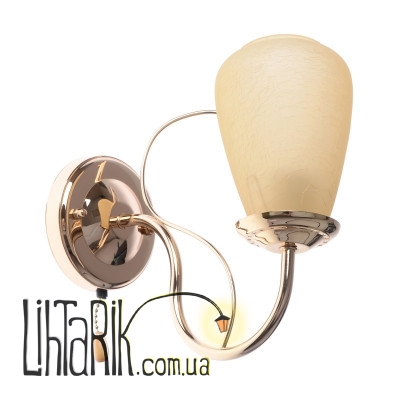 LK-066W/1 Бра с выключателем (Brille 187043)