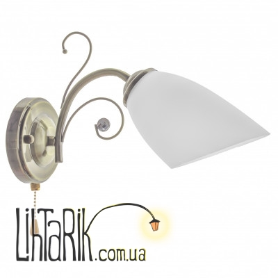 LK-565W/1 E27 AB бра (Brille 26-904)