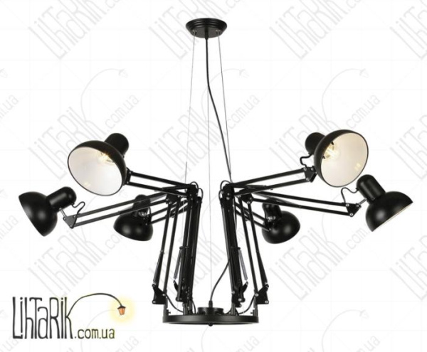 Levistella потолочная подвесная люстра 75990290-6 BK