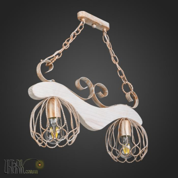 Люстра Elina-21 белое дерево