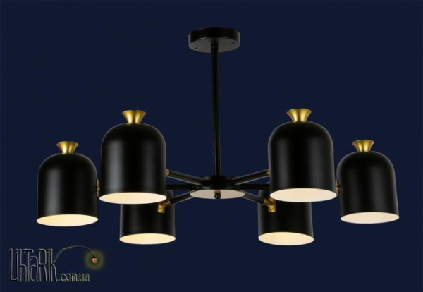 Levistella Подвесная люстра 756LPR1027-6 BK