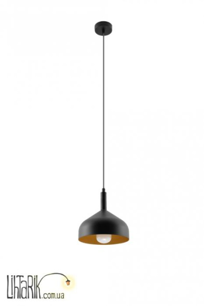 SOLLUX LIGHTING Светильник подвесной SYBILLA czarno/zota SL.0541