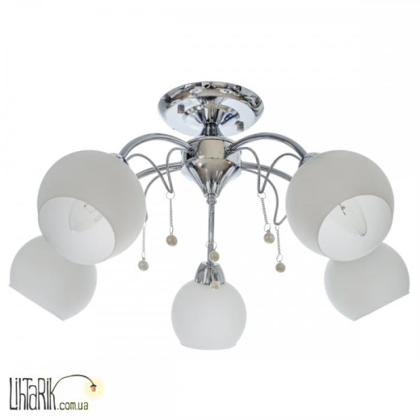 LK-648S/5 E14 CH люстра (23-652)