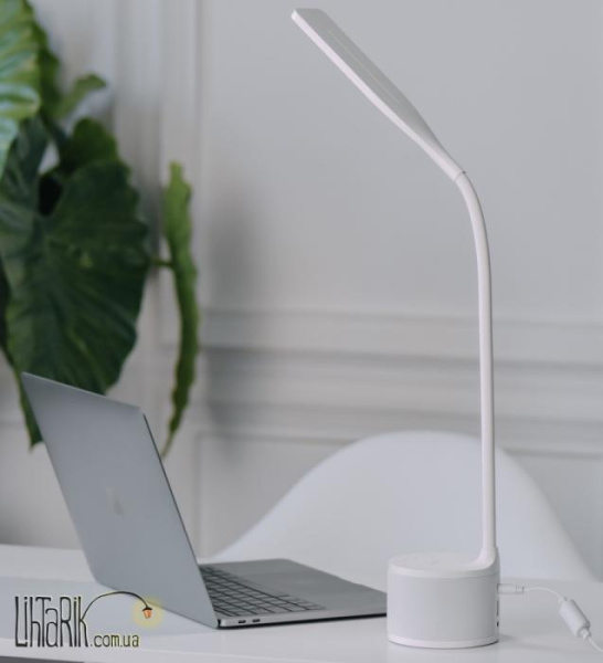 Настольная лампа NOUS S7 с Bluetooth колонкой White