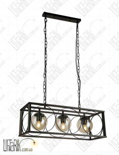 Levistella потолочная подвесная люстра 7529737-3 BK