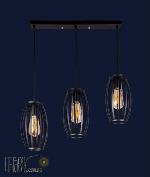 Levistella подвесной светильник 907014F-3 BK (500)