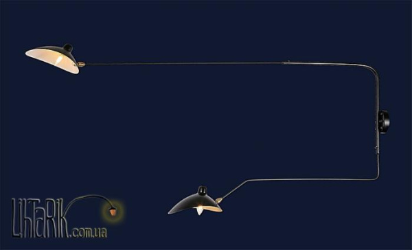 Levistella Настенный светильник 756PR5515-2 BK