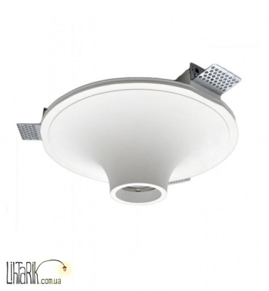 Декоративный гипсовый врезной LED светильник ML-Gesso 04