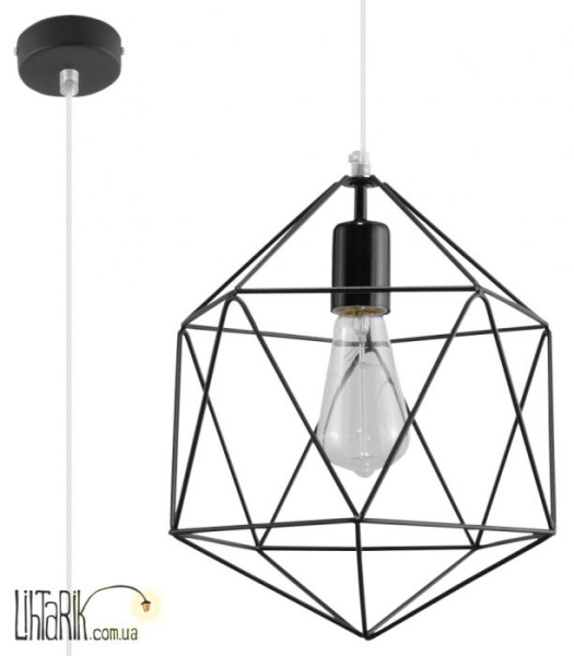 SOLLUX LIGHTING Светильник подвесной GASPARE Czarna SL.0291