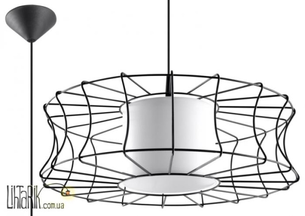 SOLLUX LIGHTING Светильник подвесной SALERNO Czarna SL.0300