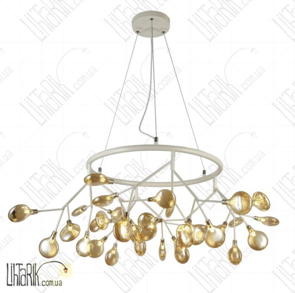 Levistella потолочная подвесная люстра 918LP263-36 WH BR (918LP263-36 WH+BR)