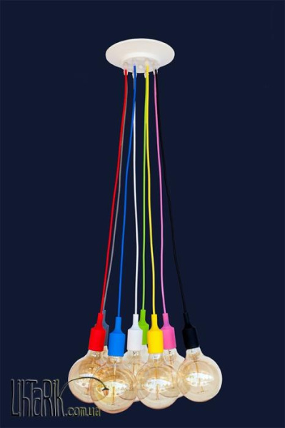 Лофт-подвес на 8 ламп 7527020-8 RGB