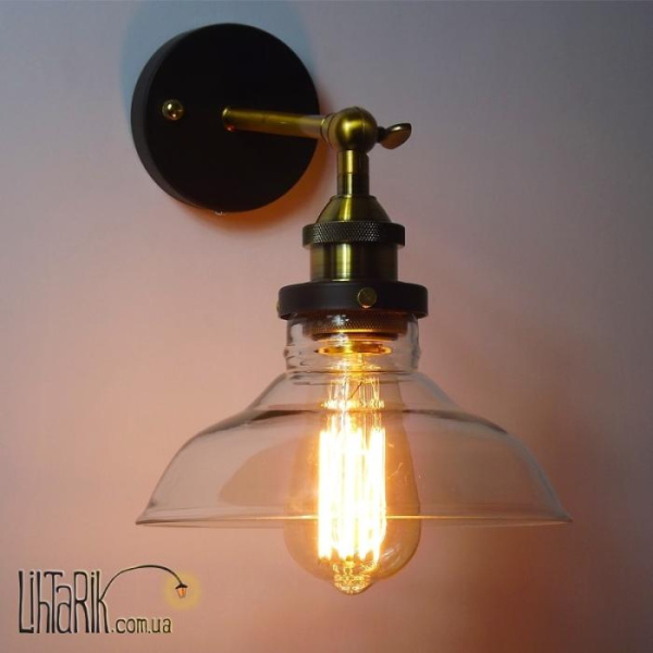 Светильник настенный Carlo De Santi Лофт стекло 504005925