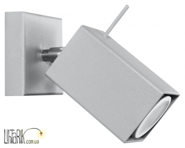 SOLLUX LIGHTING Светильник настенный MERIDA 1 Szary SL.0455
