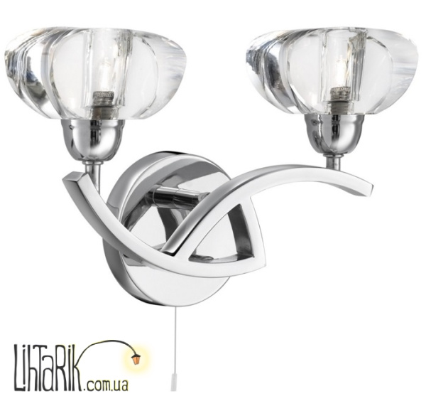 Бра Searchlight SCULPTURED ICE 8086-2CC
