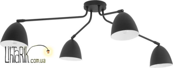 Люстра TK Lighting LORETTA BLACK - 2485