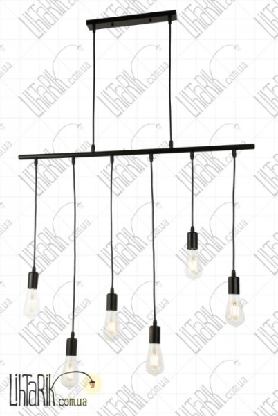 Levistella подвесной светильник 909XL1401-6 BK