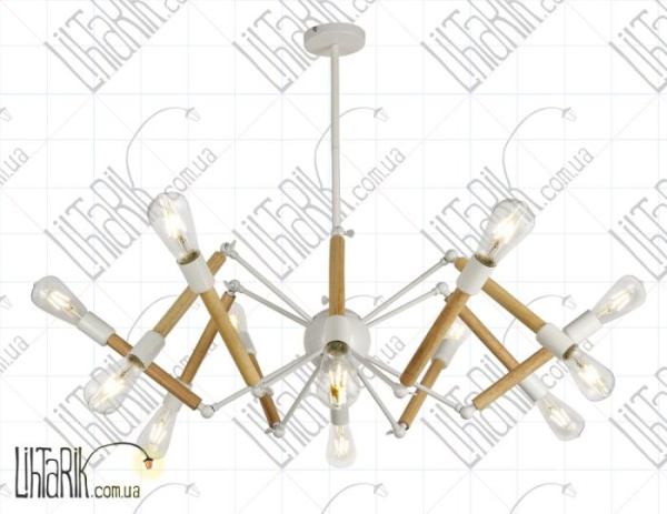 Levistella потолочна люстра 909XL1022-12 WH