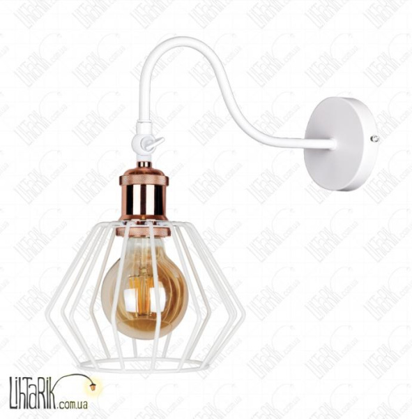 Levistella настенный светильник 756WPR108F3-1 WH RG (756WPR108F3-1 WH+RG)