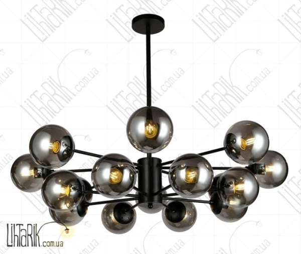 Levistella потолочна люстра 7526033-16 BK BK (7526033-16 BK+BK)