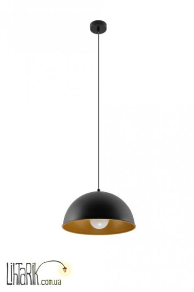 SOLLUX LIGHTING Светильник подвесной OKTAVIA czarno/zota SL.0535