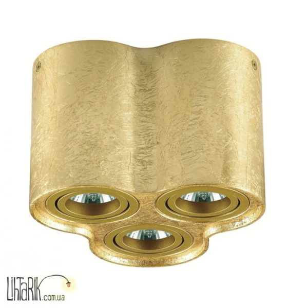 Auhilon Светильник припотолочный TUBA NERO 3p GO (C1234-3L GOLD)