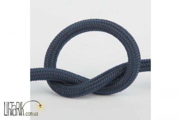 Levistella Провод в тканевой оплетке темно синий