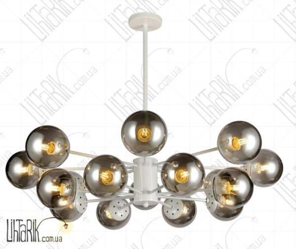 Levistella потолочна люстра 7526033-16 WH BK (7526033-16 WH+BK)