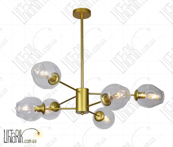 Levistella потолочна люстра 7526035-6 GD CL (7526035-6 GD+CL)