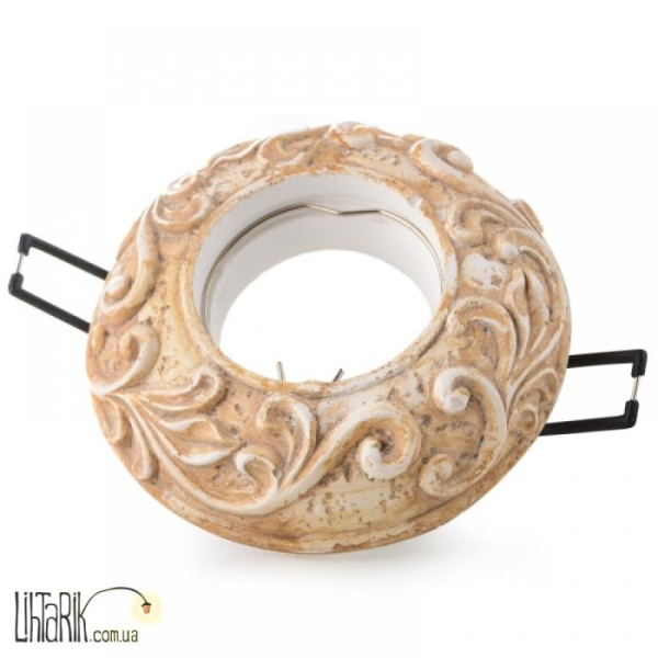 HDL-GA6 G5.3 Ant/WH светильник точечный (Brille 36-061)