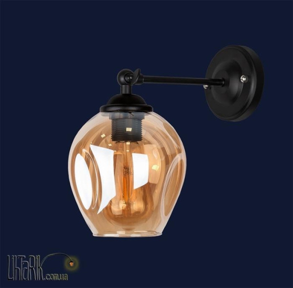 Levistella настенный светильник 756WPR0231F-1 BK BR (756WPR0231F-1 BK+BR)