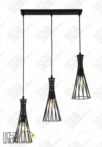 Levistella подвесной светильник 761XMY03-3 BK