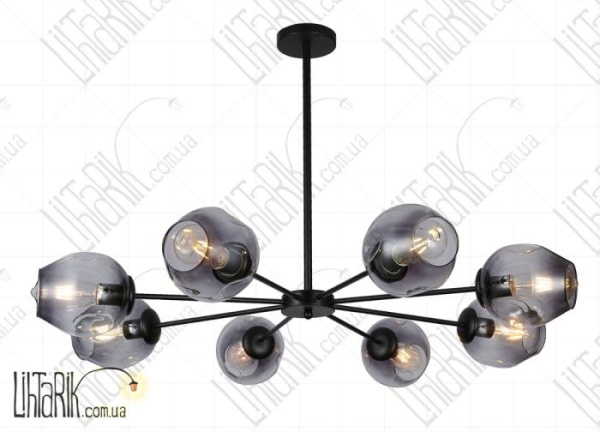 Levistella потолочна люстра 7526039-8 BK BK (7526039-8 BK+BK)