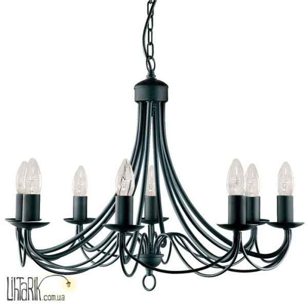 Люстра Searchlight Maypole 6348-8BK