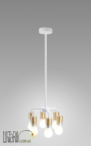 Auhilon Светильник подвесной INGA 6p WH (LS-PE1243-BIAA)
