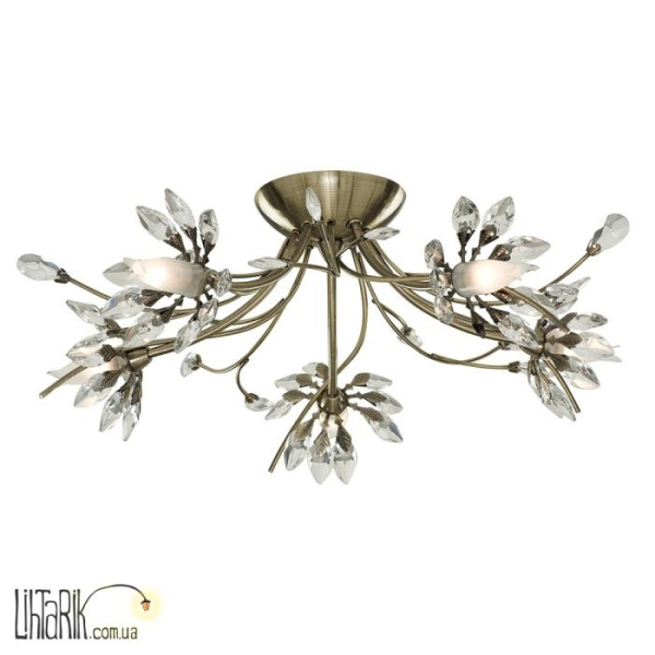 Люстра припотолочная Searchlight Hibiscus 2885-5AB