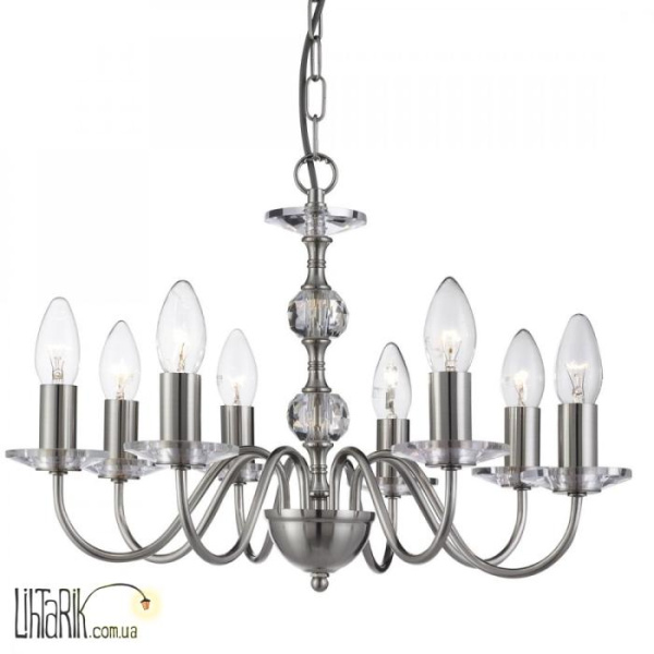 Люстра Searchlight Monarch 3458-8SS