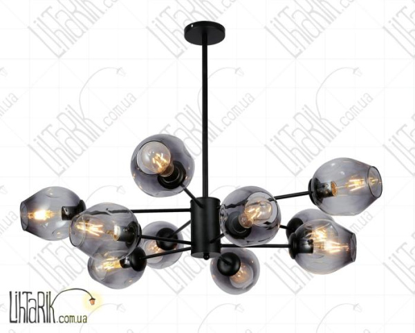 Levistella потолочна люстра 7526035-10 BK BK (7526035-10 BK+BK)
