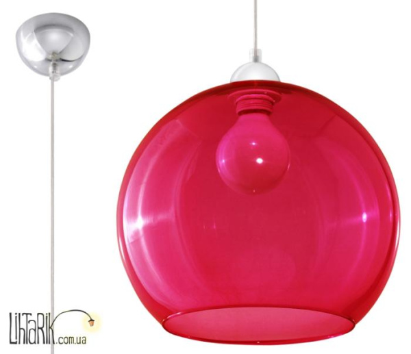 SOLLUX LIGHTING Светильник подвесной BALL Czerwona SL.0253