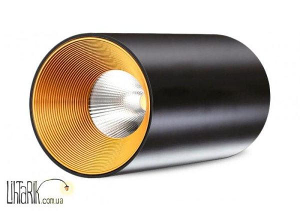 Auhilon Светильник припотолочный AGATE 1p BL/G (ZH-803-CZARNA)