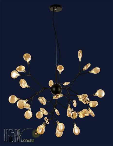 Levistella потолочная люстра 756LPR0233-36 BK BR (756LPR0233-36 BK+BR)