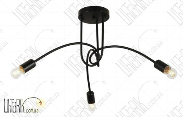 Levistella потолочная люстра 761WG03-3 BK