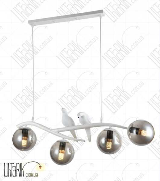 Levistella подвесной светильник 756PR7104-4 WH BK (756PR7104-4 WH+BK)