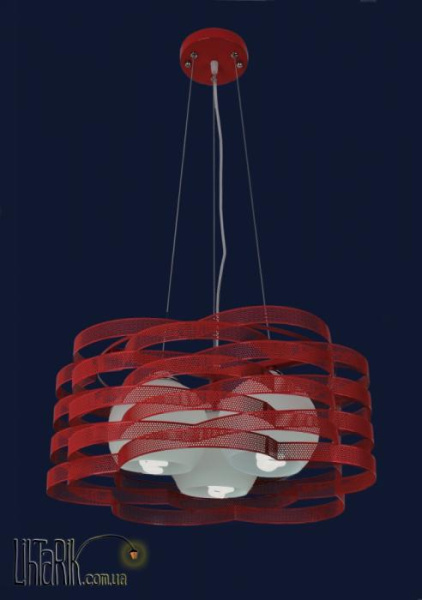 Levistella Подвесная люстра 7076207-3 КРАСНЫЙ