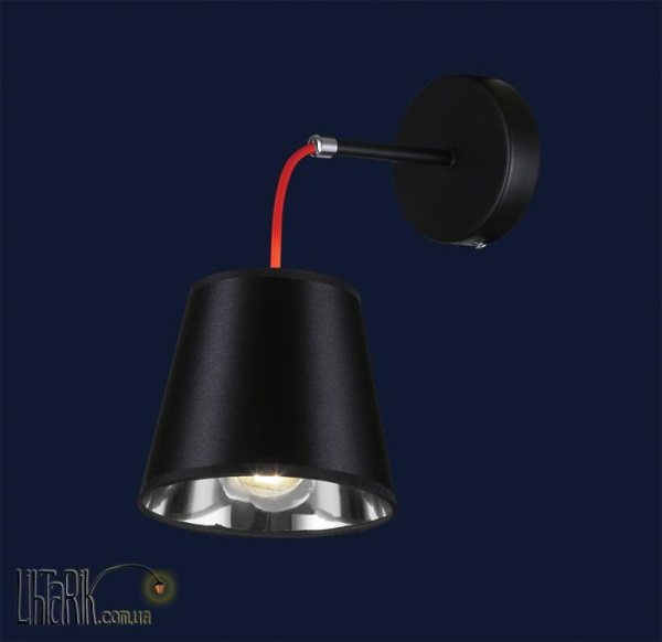 Levistella настенный светильник 768VW32041-1 BK-CR