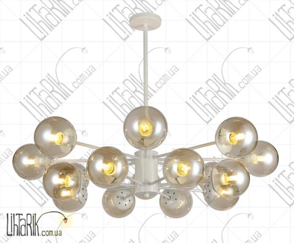 Levistella потолочная люстра 7526033-16 WH BR (7526033-16 WH+BR)