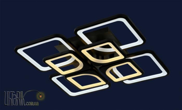 Levistella Светодиодный светильник 755MX10005-4 4 BK (755MX10005-4+4 BK)